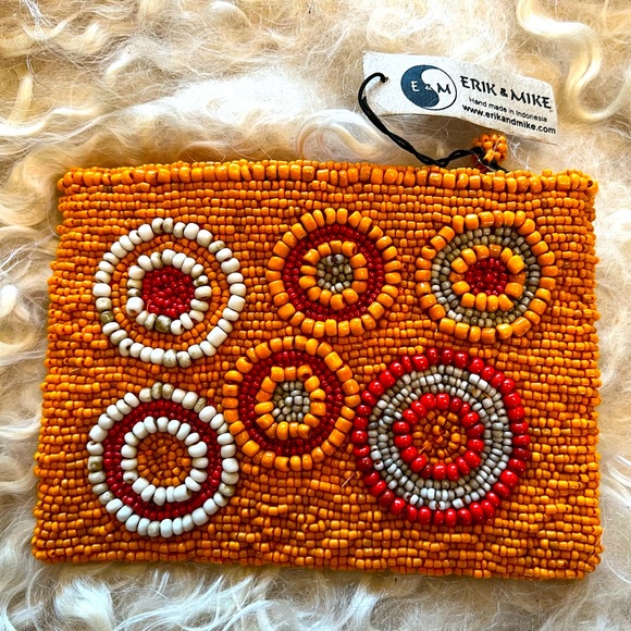 Erik & Mike Handmade Beaded Purse - Picture 2 of 4